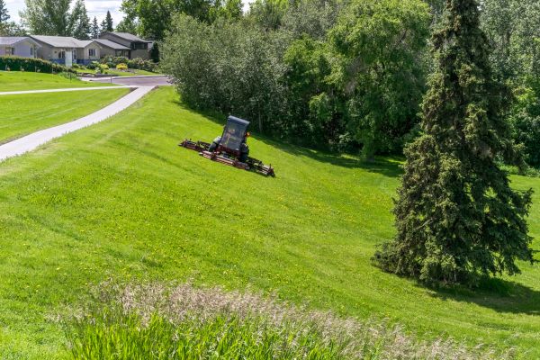 Cost of Sloped Area Mowing in Fayetteville